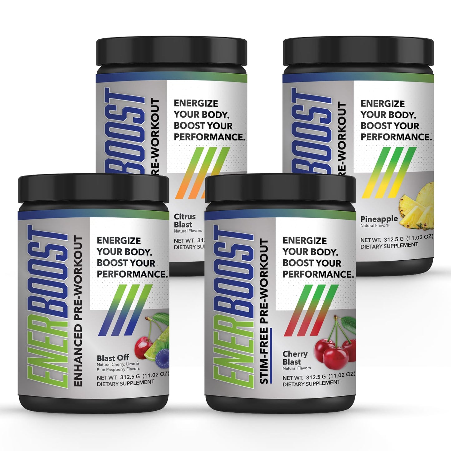 Performance with EnerBoost Enhanced Pre-Workout (Combo)